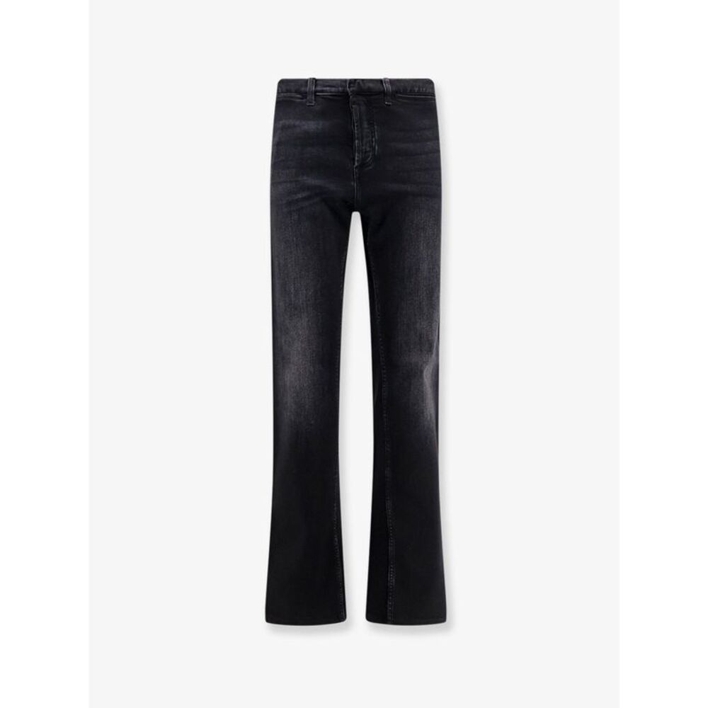 Gucci Men Blue Denim Jeans With Nastro Web Profiles